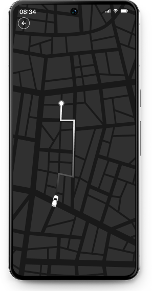 driver navigation using mobile phone maps