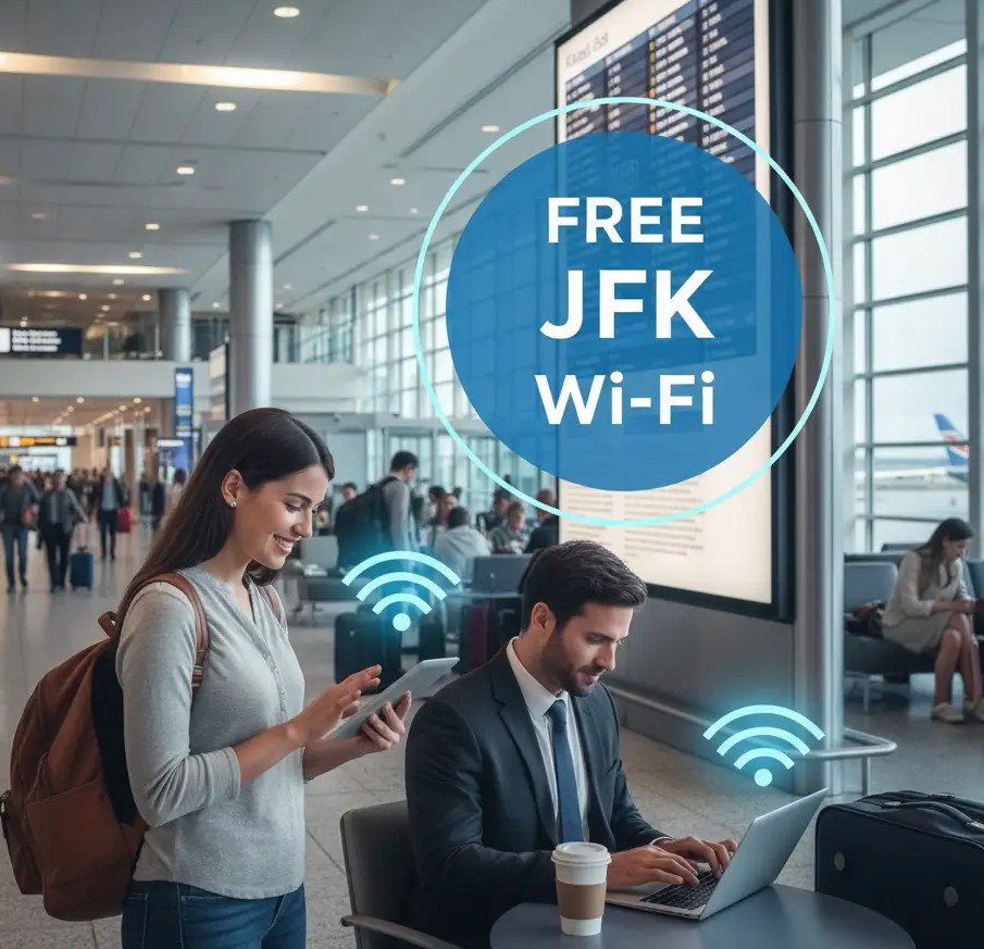free jfk airport wifi