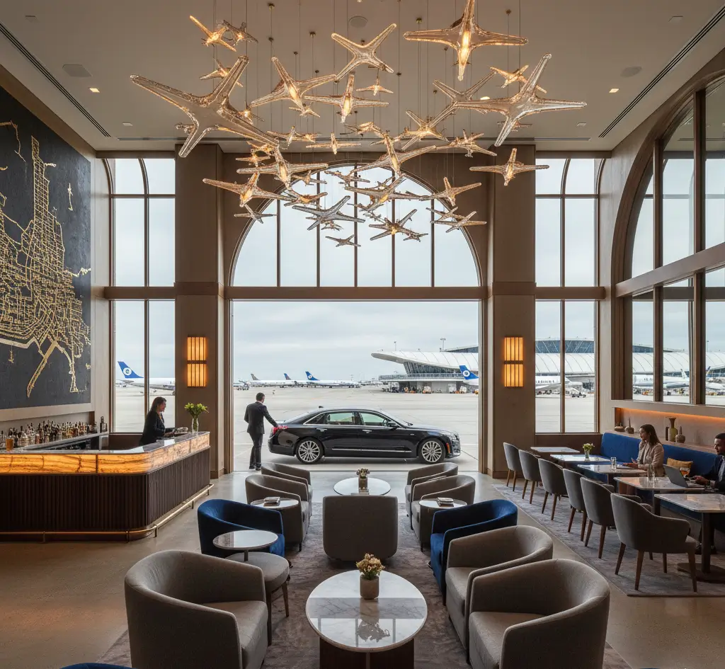 premium waiting lounges in JFK airport